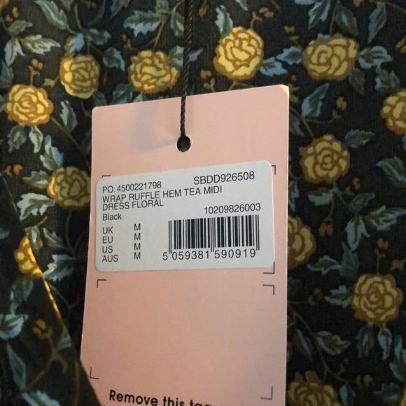 Missguided midi floral dress - Picture 4 of 5